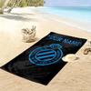 Custom Name Club Brugge Kv Print Beach Towel, Large Soft Quick Dry Towel for Beach Camping Swimming