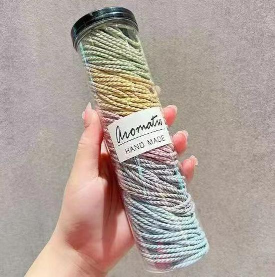 100 Durable Seamless High Elastic Hair Ties with No Damage Barrel Pack