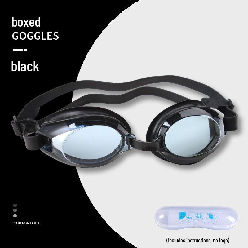 Unisex Waterproof Anti-Fog HD Silicone Swimming Goggles