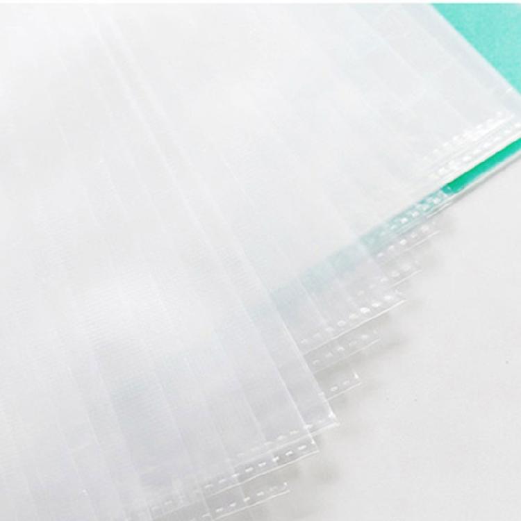 A 4 Clear Test Papers Organizers 80 Pages File Folder Large Capacity Storage Folder Document Bag