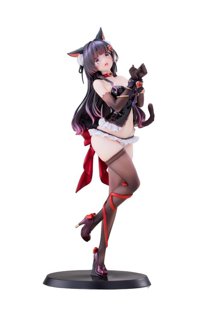 original illustration up cat Standard version scale PVC ABS painted finished figure Fernemo's "Tied Rufuna-chan" 1/7 &