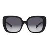 Burberry Temple Check Plastic Butterfly Sunglasses Women's Black