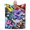 Reiwa Kamen Rider Blanket Warm Soft Pattern Plush Throw Blanket For Children Bedroom Flannel Bedspread Bed Cover