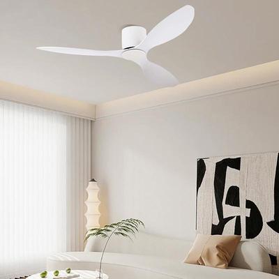 Silent Energy-Saving Dimmable Ceiling Fan with Light for Living Room and Restaurant