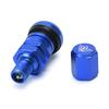 4pcs / Set Universal Motorcycle Car Wheel Tubeless Tire Valve Air Caps for Tire Valve Stem Aluminum Metal Air Valve Stem VR-WR11