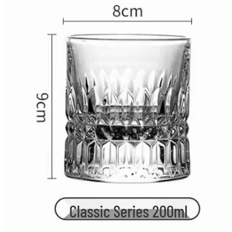 Luxury Classic Whiskey  Beer Glasses (Set of 10)