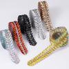 1Yard Rhinestone Ribbon Hot Fix Rhinestone Trim DIY Repair Decoration Trim Beaded Lace Trim Glue on Resin Rhinestone Ribbon