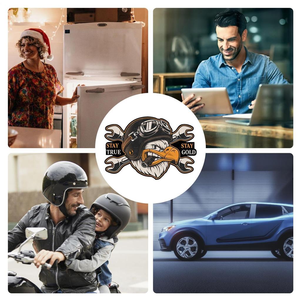 Adler Aufkleber - Autoaufkleber, Adler Biker Sticker | Amerikanisch