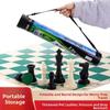 36/42/51cm Chessboard Medieval Chess Set Resin Travel Chess Pieces Set  Desktop