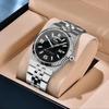 Swiss Watch Men'S Versatile Trend Waterproof Luminous Calendar Business High-End Diamond-Encrusted Handsome Personality Simple Quartz Watch