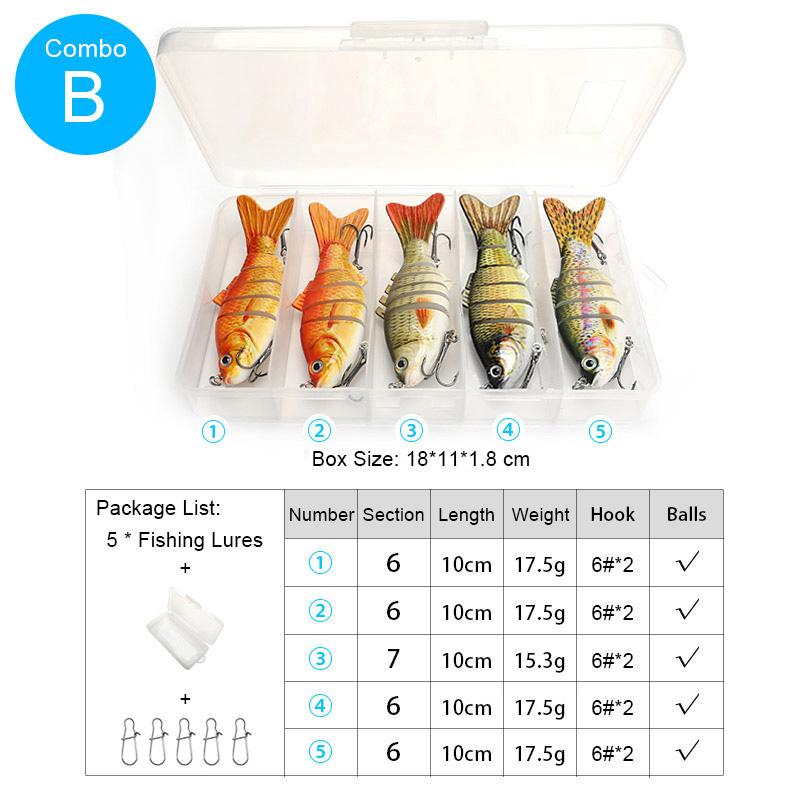 

5 шт. тонущий воблер, набор воблеров, набор для рыбалки, искусственная приманка, жесткая приманка, воблеры для плавания на щуку, снасти для ловли окуня