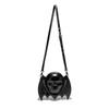 Damen Punk Totenkopf Fledermaus Design Schulter Umhängetasche