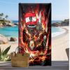 Toalla de Playa con Estampado de Fútbol de Austria Secado Rápido Súper Absorbente Suave Toalla de Baño para Nadar Playa Viaje Ventilador Souvenir Regalo