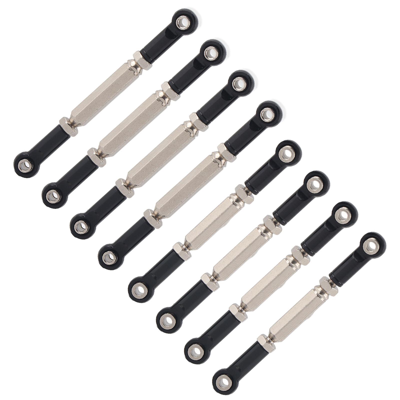 

RC кермовий сервопривід тяговий стрижень металевий важіль рульової тяги кінці роз єм для WPLMNFeiyuBlack