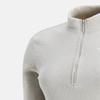 Nike Solid Color Slim Fit Stand Collar Pullover Fleece Long Sleeve Sweatshirt Women Sweatshirt White FV8029-104