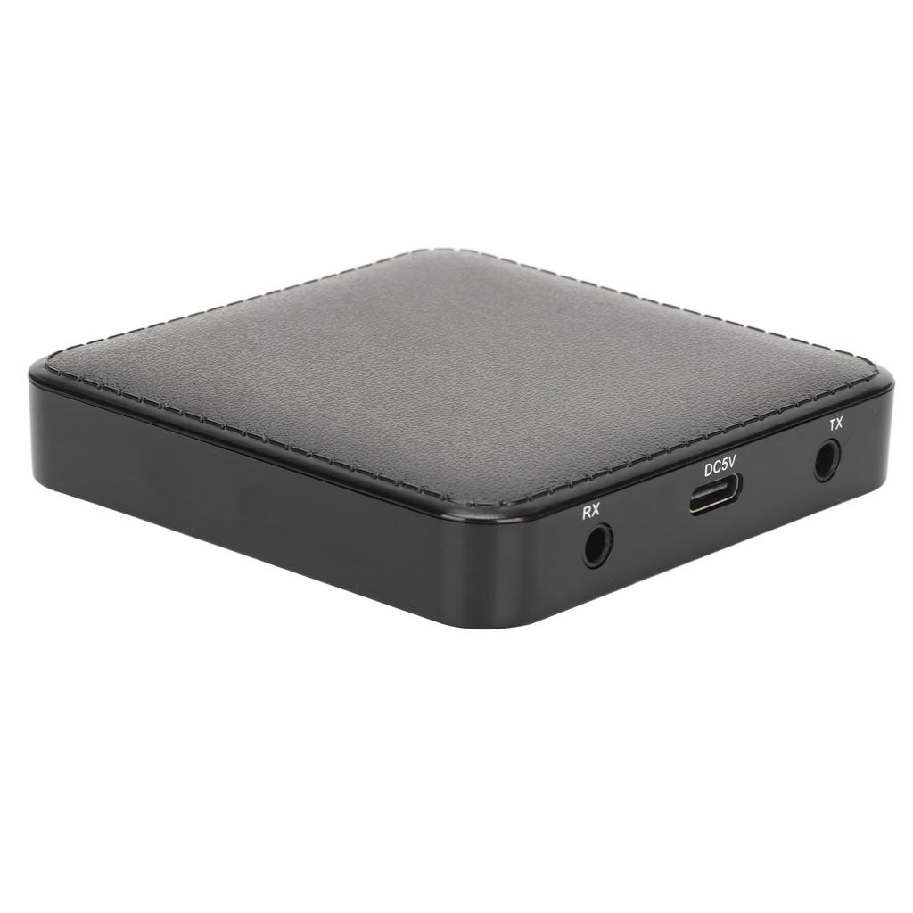 RXTX19 BT 5.0 Transmitter Receiver 2 in 1 Rechargeable 3.5mm BT AUX Adapter for Laptops Smart Phones