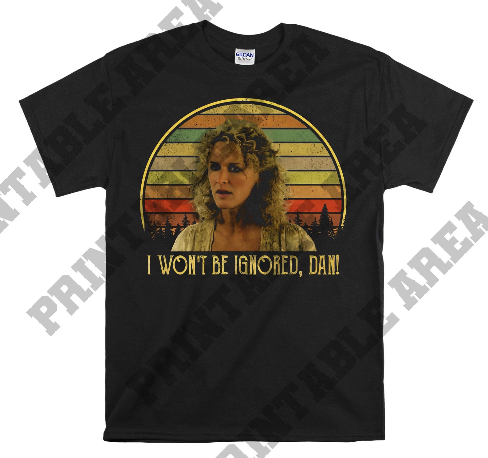 Alex Forrest I Won t Be Ignored Dan Vintage Men Unisex T shirt, T shirt, T shirt MO32 2XL
