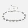 Vintage Love Heart Metal Carved Waist Chain Women Festival Waist Accessories