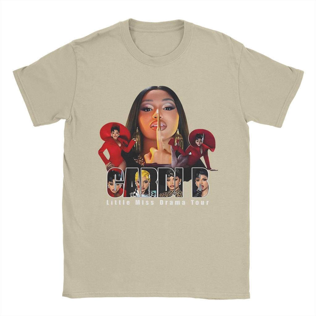 Cardi B Am I The Drama 2026 Kunst T-Shirts Unisex 100% Baumwolle Lustige T-Shirts Rundhals T-Shirts Kurzarm Kleidung Geburtstagsgeschenk