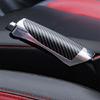Car Hand Brake Sleeve Handle Cover Antislip Decoration Handbrake Protector Cover Carbon Fiber for Most Car Model
