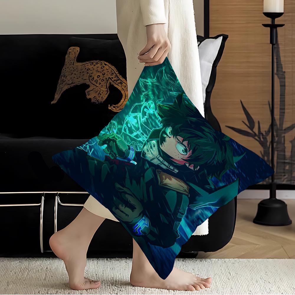 Midoriya Izuku Deku My Hero Academia Ahorn Design Kissenbezug Glückliche Herbsternte Dekoration Feiertagsdekoration Kissenbezug