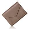 Gione PG501LP SNAP FLAP Tri-fold Wallet In Taupe