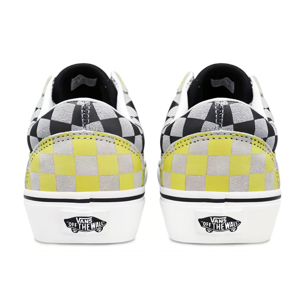 Old Skool Vans 'Schwarz Gelb Karomuster' Damen VN0A4U3BXF9
