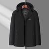 Yalu Men's Fleece-Lined Thickened Winter Jacket