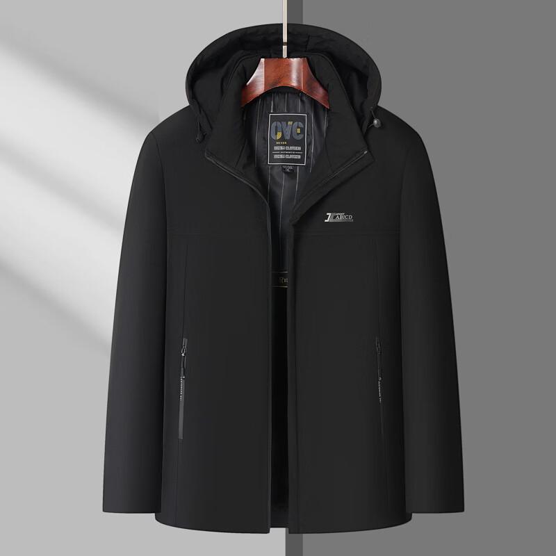 Yalu Men's Fleece-Lined Thickened Winter Jacket