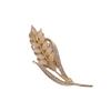 Wheat Ears Brooch Premium Sense Delicate Corsage Coat Sweater Pin Accessories Versatile Temperament Don'T Button Small Decoration