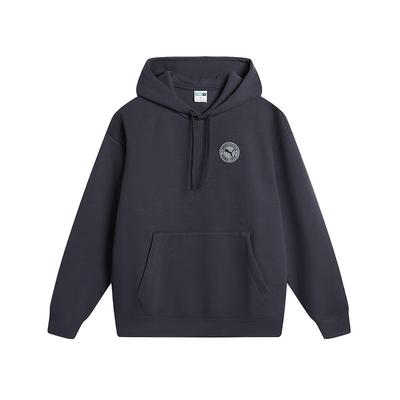 Sports Lifestyle Series Hooded Pullover Training Casual Sweatshirt Women Sweatshirt Gray Black 627883-75