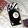 Eight Ball Phone Case For iPhone 15 14 12 11 13 16 17 Pro Max 15 16 Plus 13 Mini 16e 17 Air Funda Cover