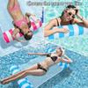 Inflatable Floating Water Hammock Foldable Lounger Portable Floating Bed Floating Row For Pool Beach