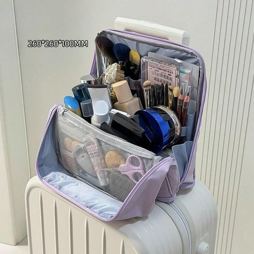 High-value Cosmetic Bag Multi-layer Vertical Large-capacity Storage.