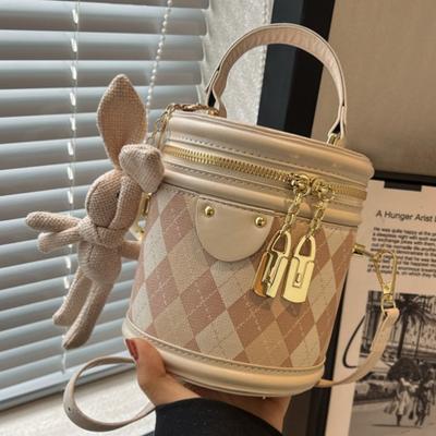 Cylinder Women's Bag New Fashion Messenger Bag Handbag Women