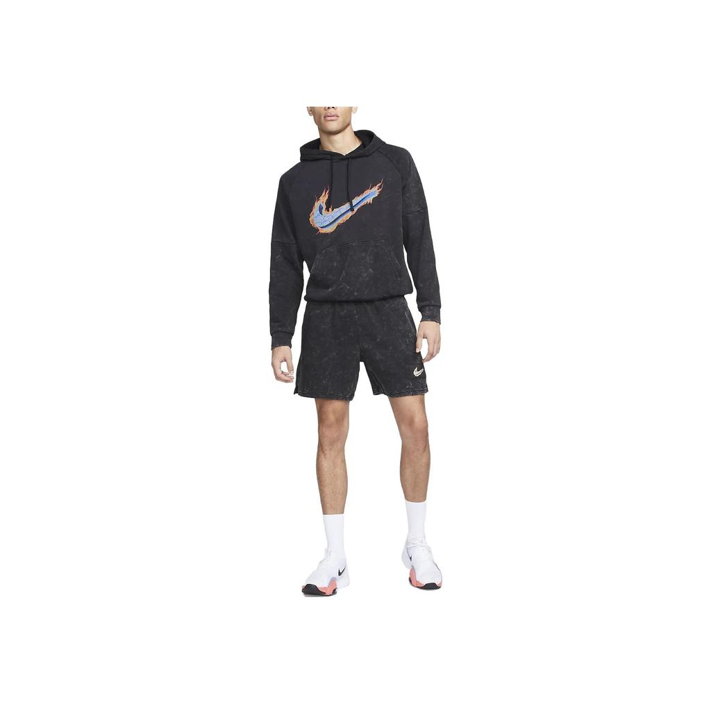 Nike Dri-FIT Knit Training Shorts Men Bottoms Black DX1558-010