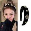 Velvet Headband Female Face Wash Minimalistic Hairhoop Advanced Daily Headhoop Hair Accessories