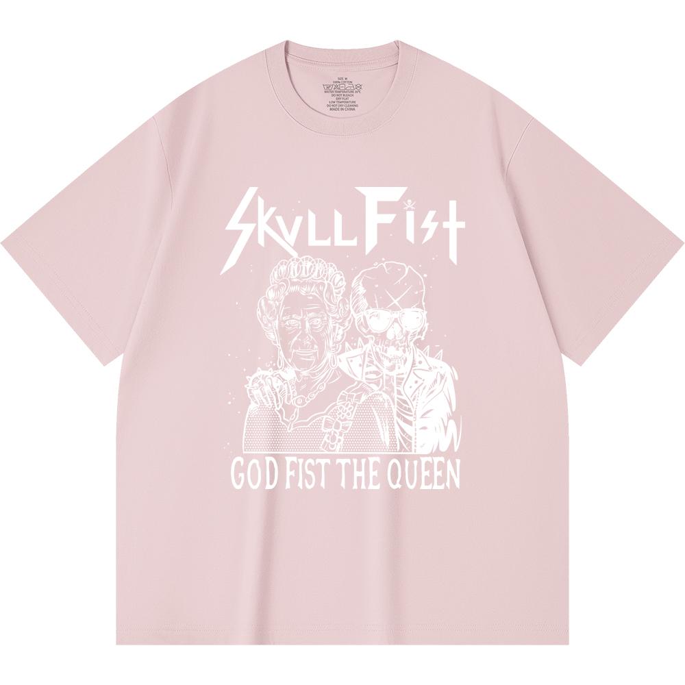 230 Gsm %100 Pamuk Heavy Metal Tişört Rock Grubu Popüler Müzik Baskılı Unisex Ağır Pamuk Tişört