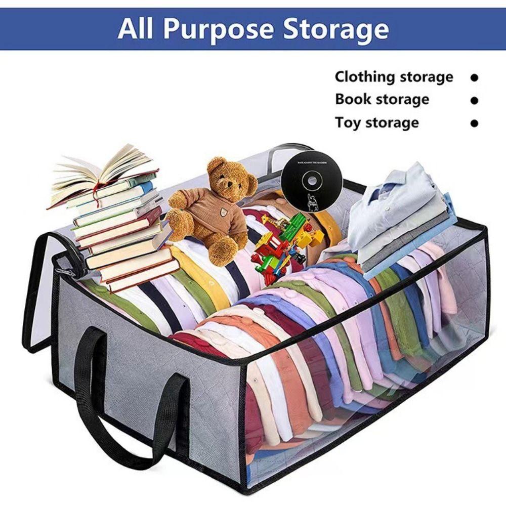 Collapsible Baseball Cap Storage Box Space Saver Closet Organizer Case Cap Storage Bag Clothes