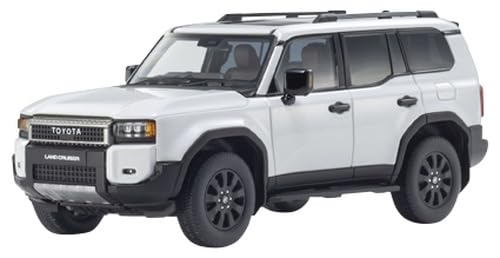 Kyosho Original 1/43 Scale Toyota Land Cruiser 250 ZX Optional Wheel Ver. (Platinum White Pearl Mica) Finished Product KS03927PW