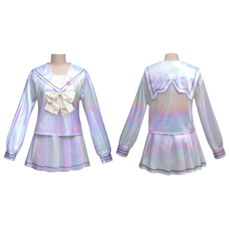 Girl Halloween Needy Overdose Rain Game Character Role Playing Uniforms Costume