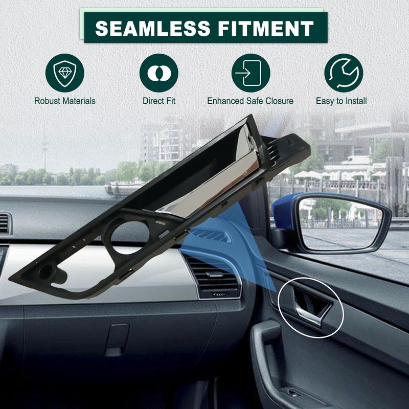 Front Left Right Auto Internal Door Handle Car Door Internal Actuator for Skoda Fabia 2015 2016 2017 Left Hand Drive 6V0837221A