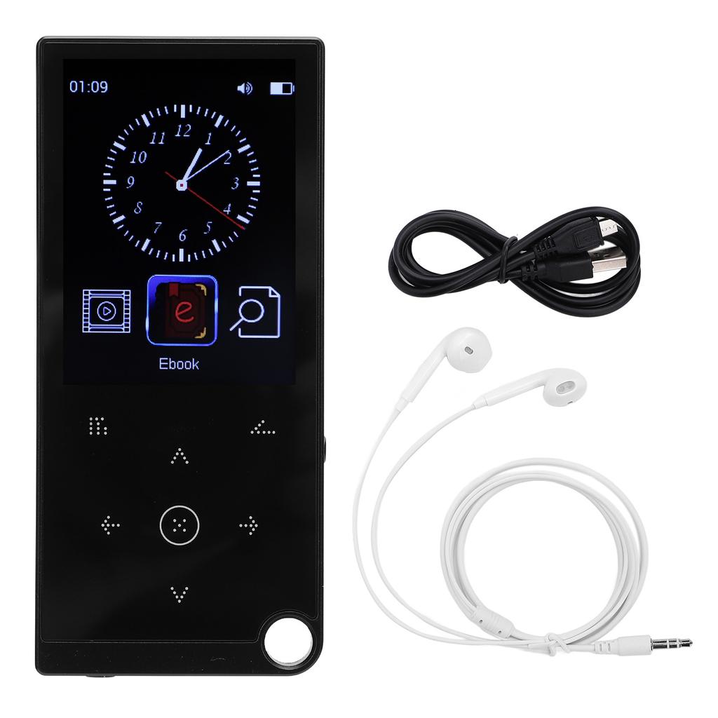 2.4 Inch TFT Touch Screen MP3 MP4 Player Bluetooth Music Player Support Up to 64GB 800mAh Battery