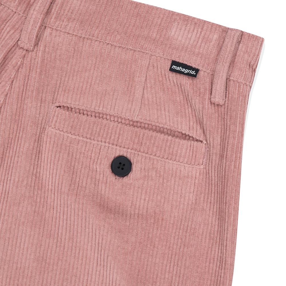 MAHAGRID Corduroy Cargo Pant Pink(Mg2Dfmpa20A)