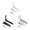 Retractable Arms Wall Shelf Wall Mount Metal Kitchen Organizers Telescopic Shelf Foldable Support Stainless Steel Mount