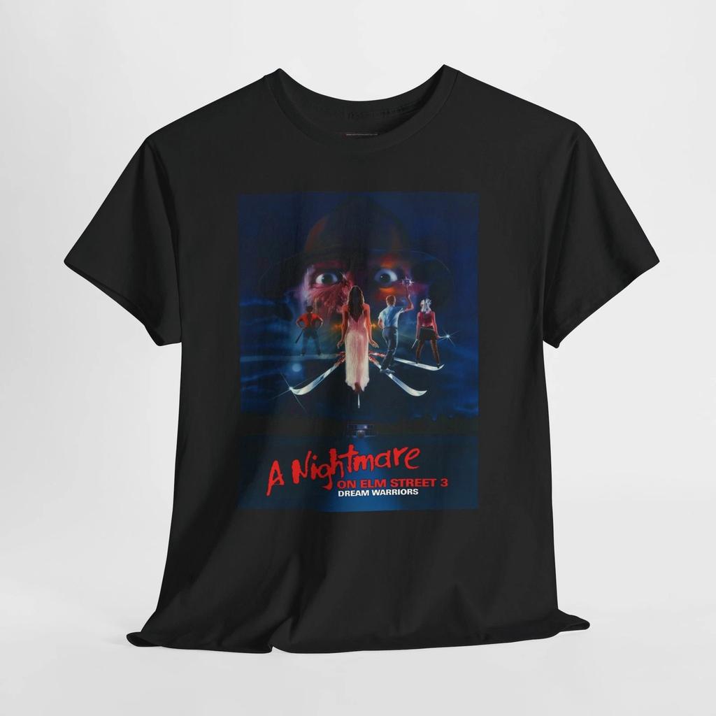Nightmare On Elm Steet 3 1987 Retro Movie Poster Horror Unisex Graphic T-Shirt