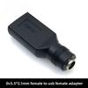 USBMale to Female AdapterDCMale Head3.5*1.35mm 4.0*1.5.5*2.1 2.5Power Supply Plug Charging