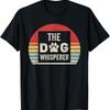 Vintage Retro The Dog Whisperer T Shirt - Men's Summer Cotton Graphic Tee