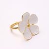 4PCS Metal Napkin Rings,Simple Ring Models Napkin Buckle, Wedding Napkin Holder,for Dining Room Family Dinner Table Decor