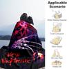 New Nightmare - Throw Blanket, Soft Bedding Cover, Flannel Blankets, Living Room, Travel, Camping,All Seasons Use96